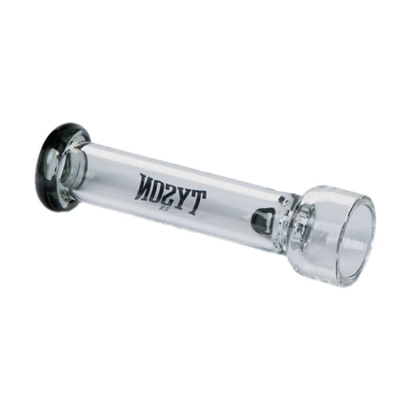 Tyson Jab One Hitter – Clear – Charcoal