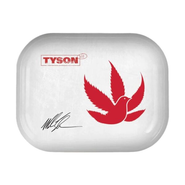 Tyson Metal Rolling Tray 11.5”- Pidgeon White