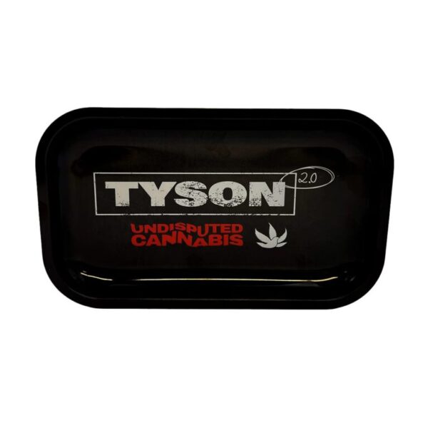 Tyson Metal Rolling Tray 11.5”- Undisputed – Black