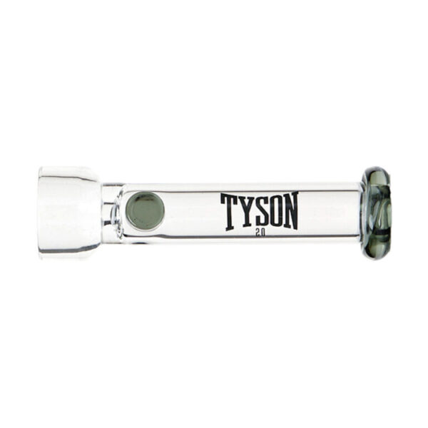 Tyson Jab One Hitter – Clear – Charcoal - Image 4