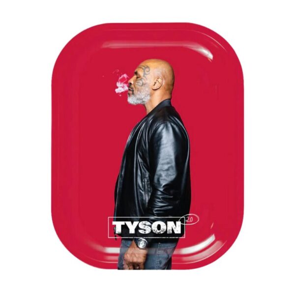Tyson Metal Rolling Tray 11.5”- Floating Red