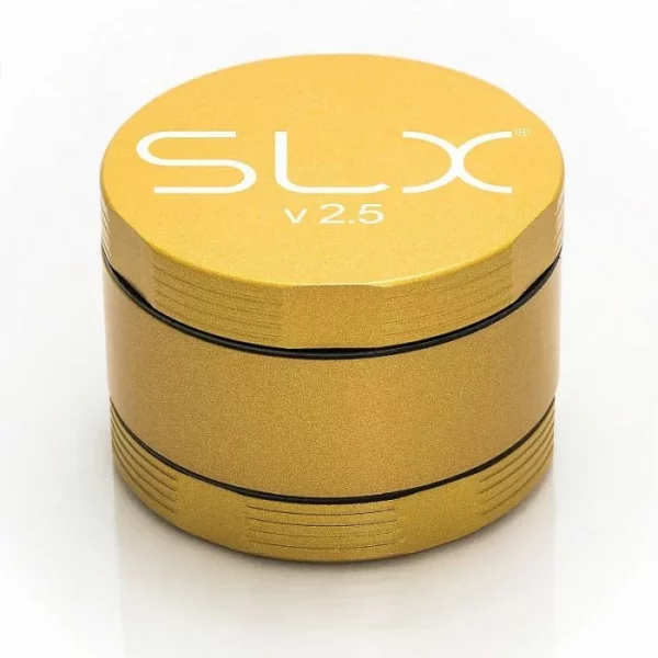 SLX Grinder Aluminium Non Sticky – Yellow Gold
