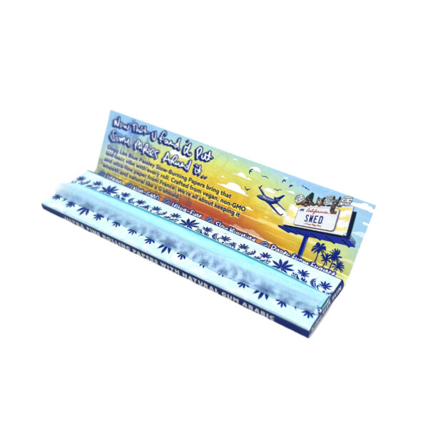 Dogg LBS Rolling Papers Blue Paisley Kingsize Slim - Image 2