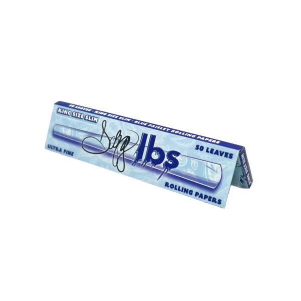 Dogg LBS Rolling Papers Blue Paisley Kingsize Slim