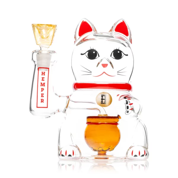 Lucky Cat XL Bong 7" - Image 7
