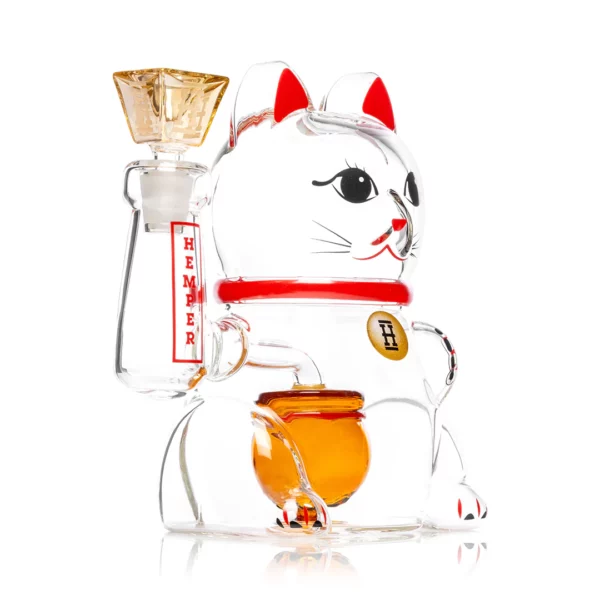 Lucky Cat XL Bong 7" - Image 6