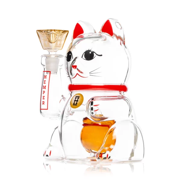 Lucky Cat XL Bong 7" - Image 2