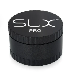 SLX PRO Small grinder, 50 mm, 4-piece compact design with removable screen, non-stick ceramic coating, rare-earth magnet lid, and ergonomic grip for smooth, hassle-free grinding.