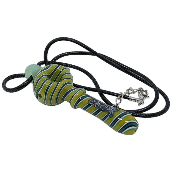 Dogg lbs - Everyday 3" Assorted Necklace Spoon Hand Pipe - Image 2