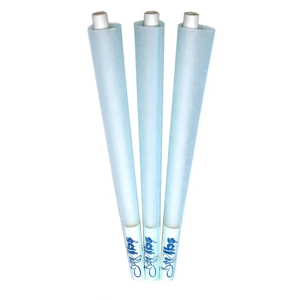 Dogg lbs - Prerolled Cones Blue Paisley - Kingsize - 3ct - 32pk Display - Image 5