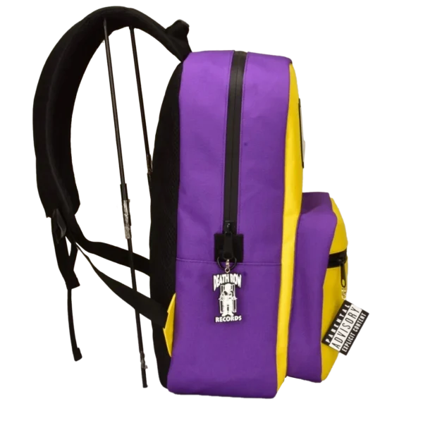 DRR - Smell Proof Throw Backpack - Yellow Purple - Image 4