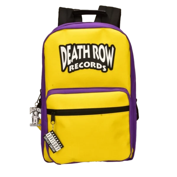 DRR - Smell Proof Throw Backpack - Yellow Purple - Image 3