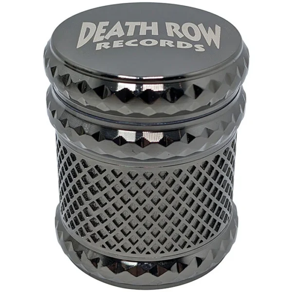 DRR - 1.7" 4Part Zinc Gem Grid Grinder - Gun Metal/Black - Image 2