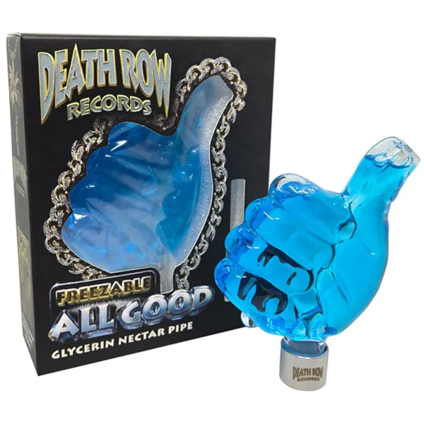 DRR - 4" Freeze Thumbs Up Nectar Pipe w Screw Tip - Image 5