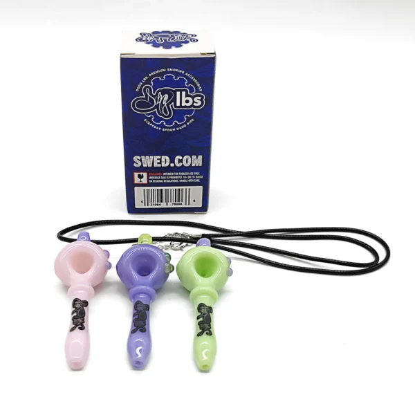 Dogg Lbs - ED 3" Asstd Necklace Spoon HP - Slyme Colors - Image 3