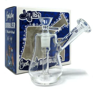 Dogg lbs - Everyday 5" Bubbler Water Pipe - Clear