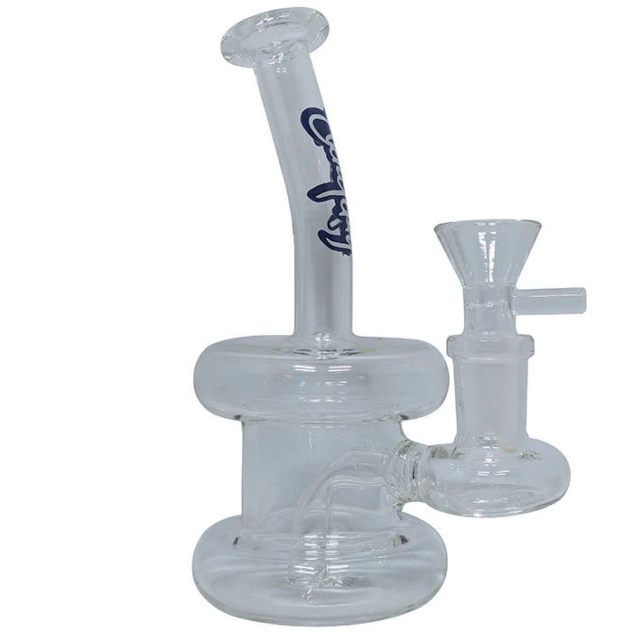 Dogg lbs - Everyday 5.5" Double Ring Rig Water Pipe - Clear - Image 2