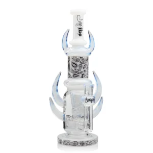 Dogg lbs - 12" Westside Rider Water Pipe - White