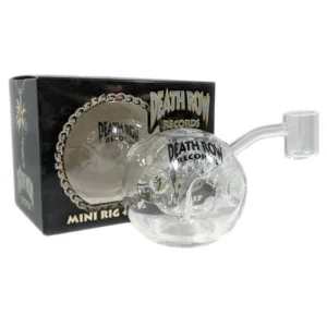 Death Row Records - 3" The Orb Blunt Bubbler Water Pipe with 10mm Banger