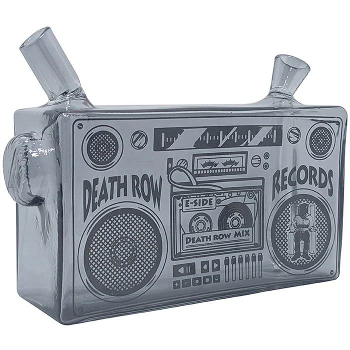 Death Row Records - 5" Boom Box Blunt Bubbler - Smoke - Image 2