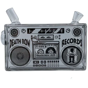 Death Row Records - 5" Boom Box Blunt Bubbler - Smoke