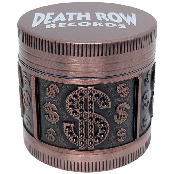 Death Row Records 4-Part Zinc Grinder – 4 cm – Assorted Colours - Image 2