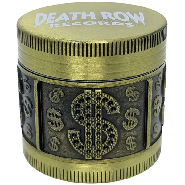 Death Row Records 4-Part Zinc Grinder – 4 cm – Assorted Colours - Image 3