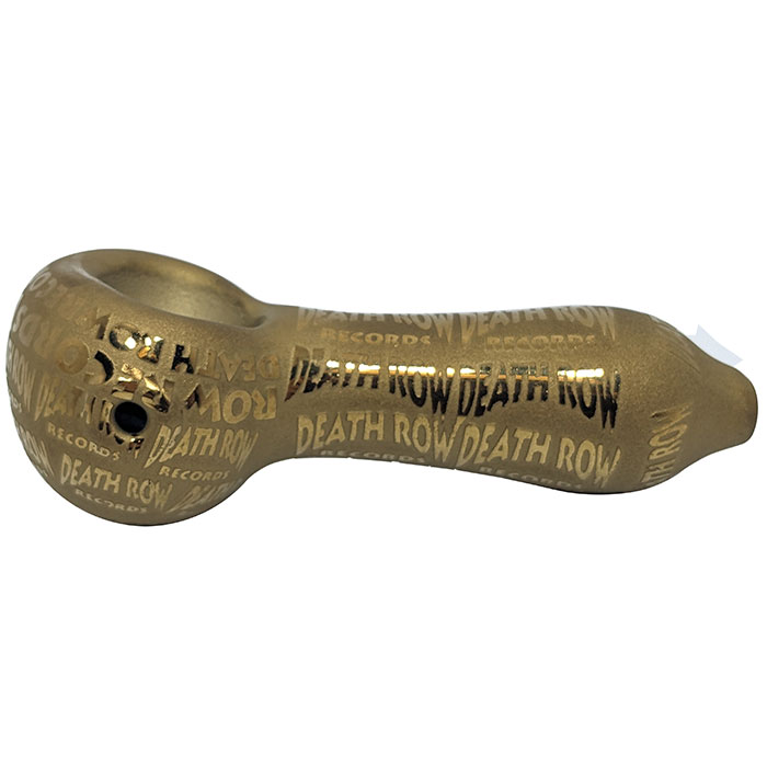 Death Row Records - 4" Metallic Etched Spoon Hand Pipe - Image 4