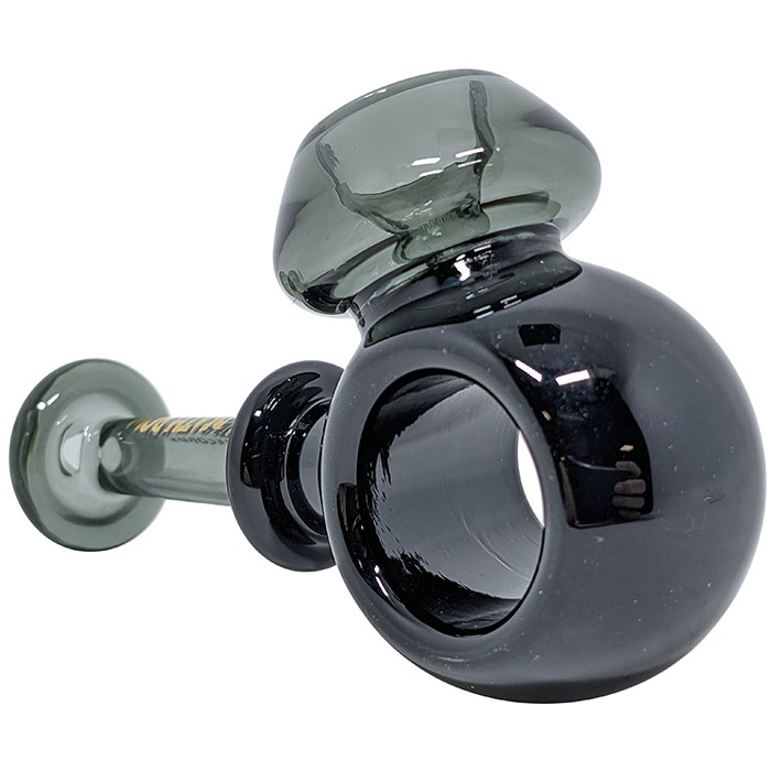 Death Row Records - 4" Ring Hand Pipe - Smoke - Image 4