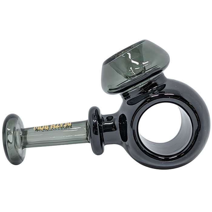 Death Row Records - 4" Ring Hand Pipe - Smoke - Image 5