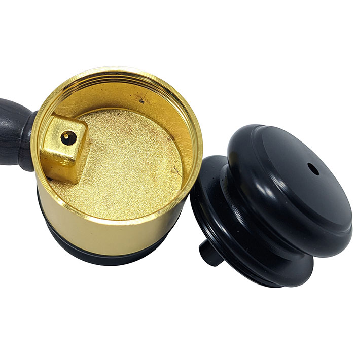 Death Row Records - 5" 2 in1 Gavel Hand Pipe Grinder - Image 7