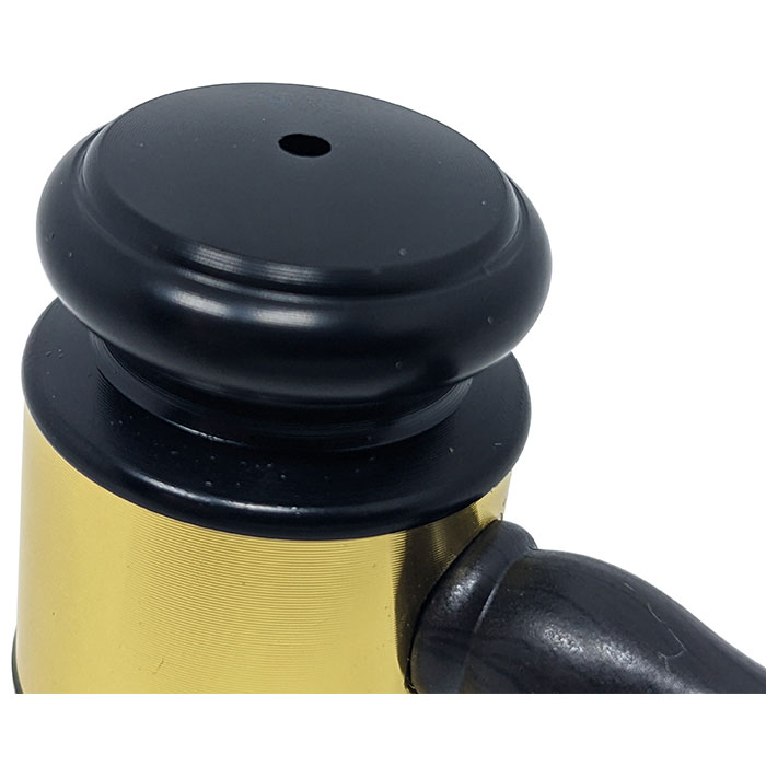 Death Row Records - 5" 2 in1 Gavel Hand Pipe Grinder - Image 5