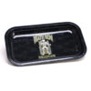 DRR metal rolling tray, 27 cm × 16 cm, showcasing iconic Doggystyle album artwork, durable lightweight design with smooth surface for rolling, prepping, and organizing.