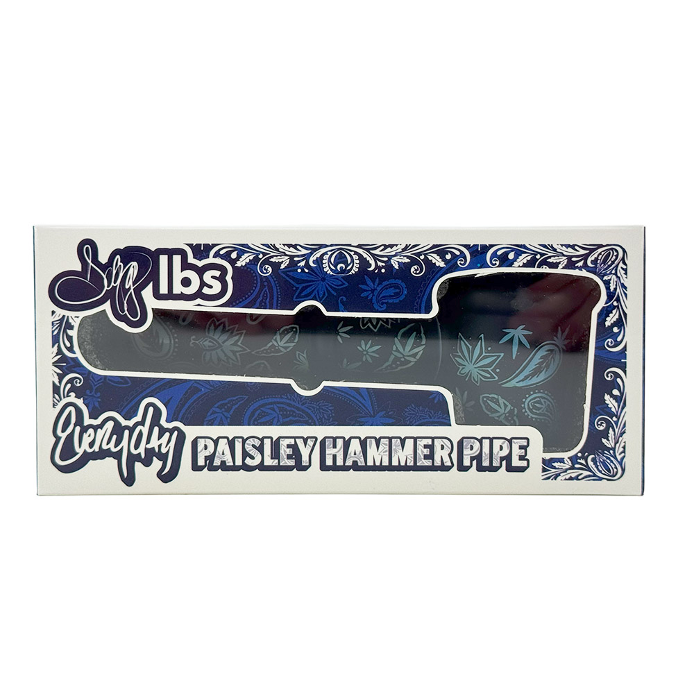 Dogg Lbs - Everyday 5" Paisley Hammer Hand Pipe - Image 3