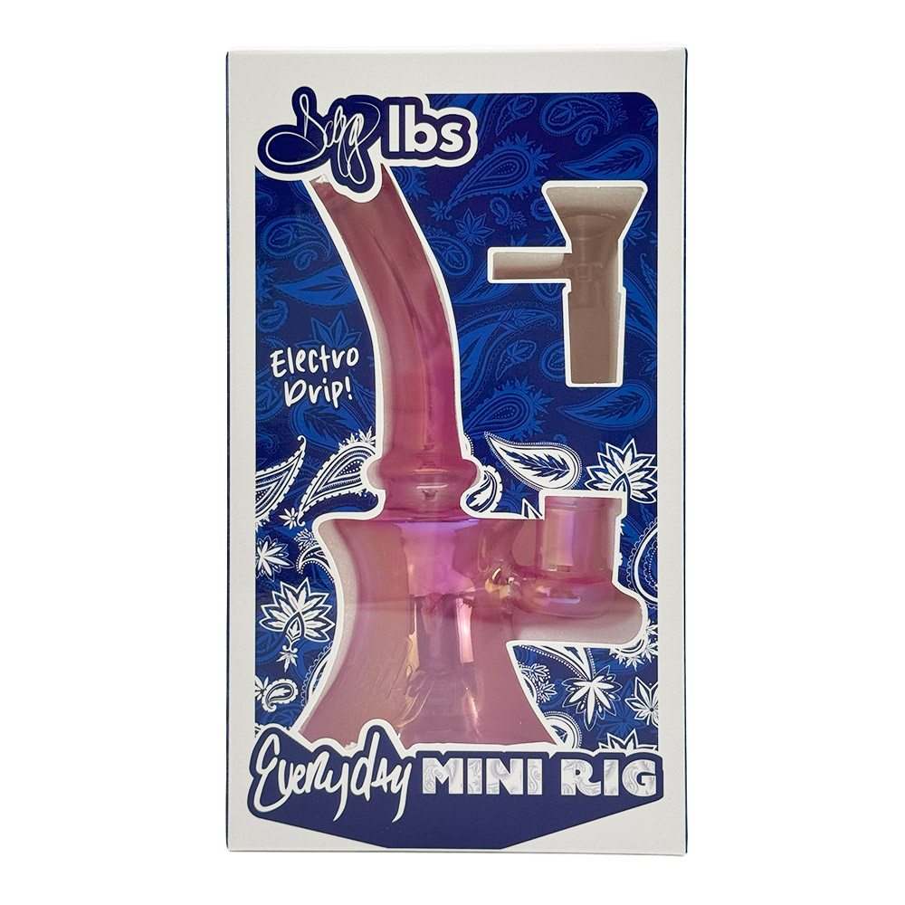 Dogg lbs - Everyday 5" Electro Plated Rig Water Pipe Assorted
