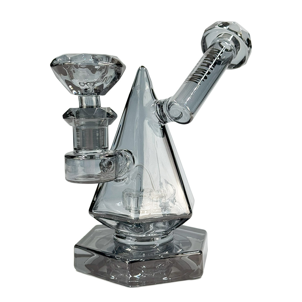 Death Row Records - 7" 5MM ElectroP Gem Sidecar Water Pipe 14F - Smoke