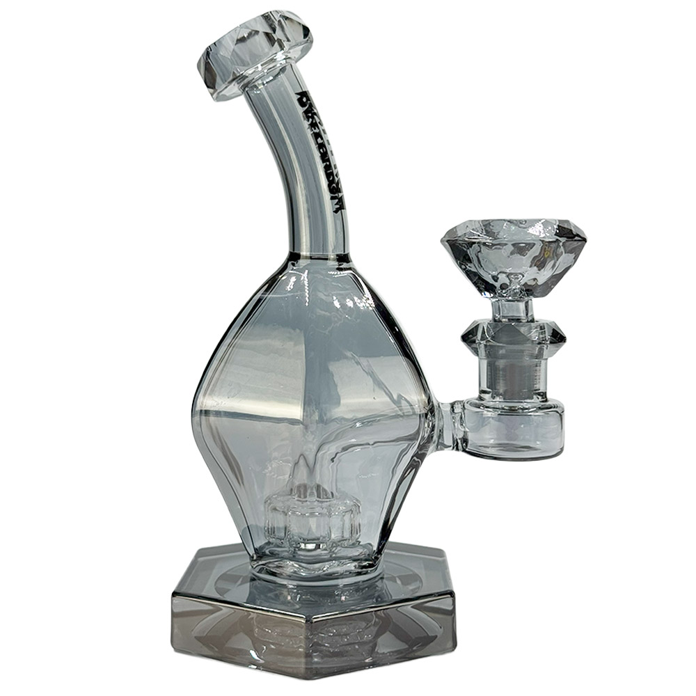 Death Row Records - 7" 5MM ElectroP Gem Water Pipe 14F - Smoke - Image 3