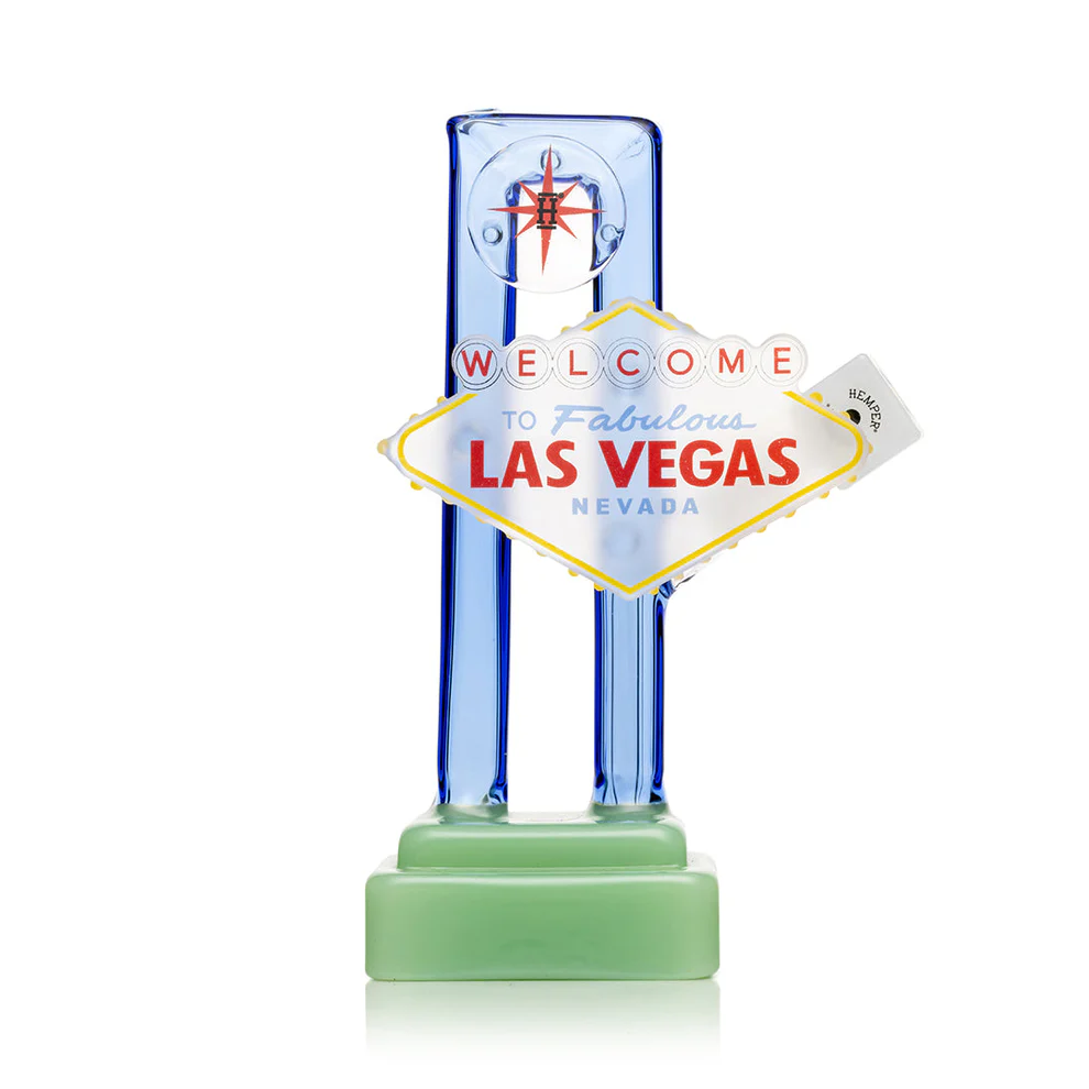 Las Vegas Sign Glass Bong - Image 2
