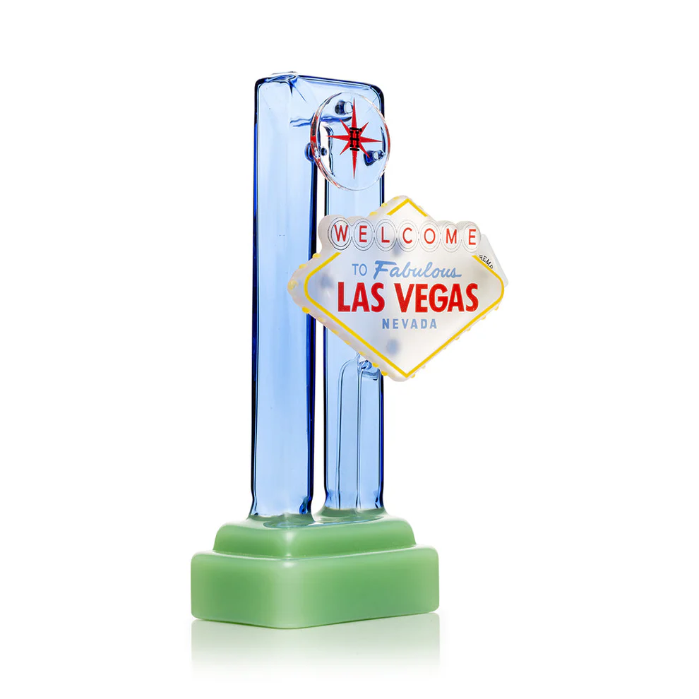 Las Vegas Sign Glass Bong - Image 3