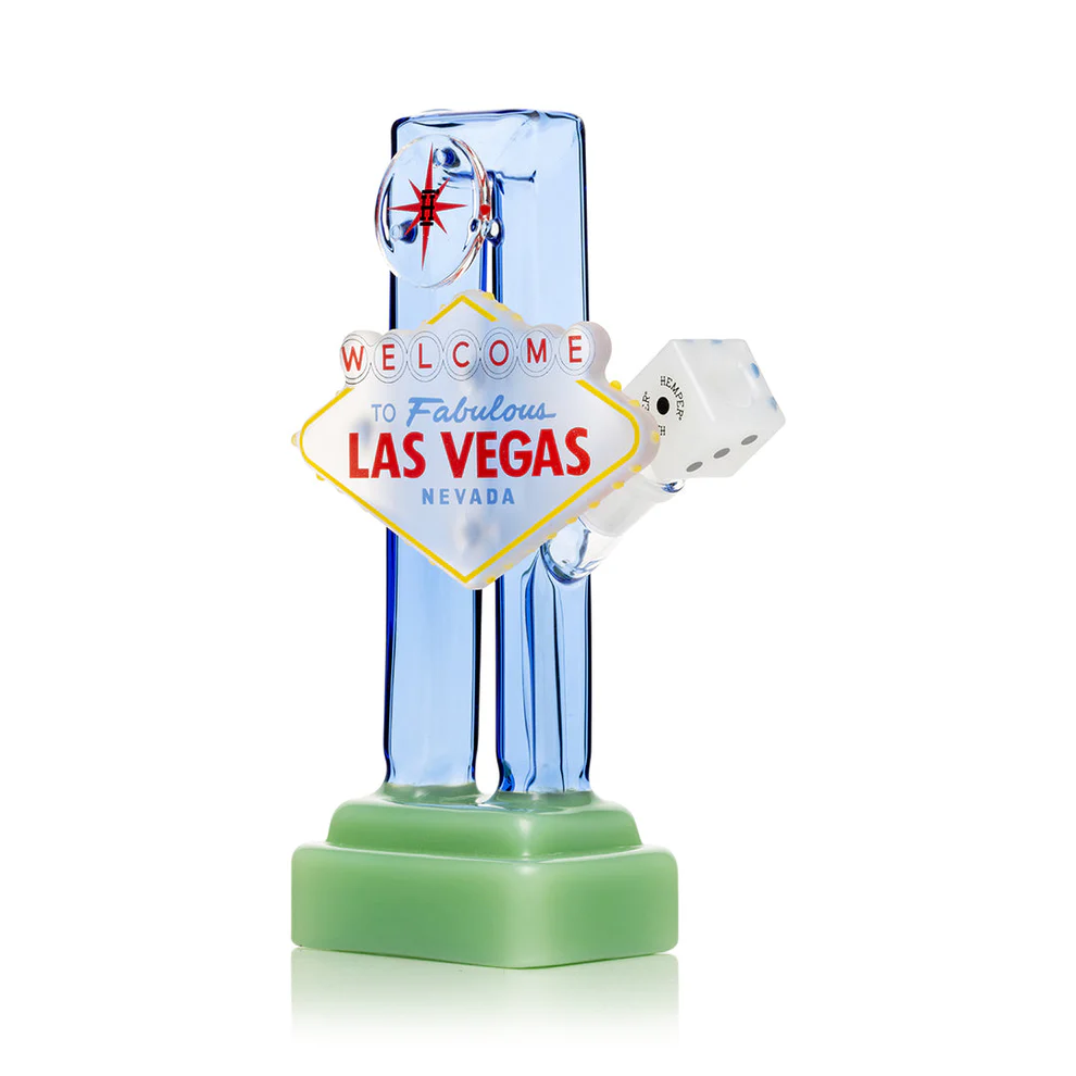 Las Vegas Sign Glass Bong - Image 7