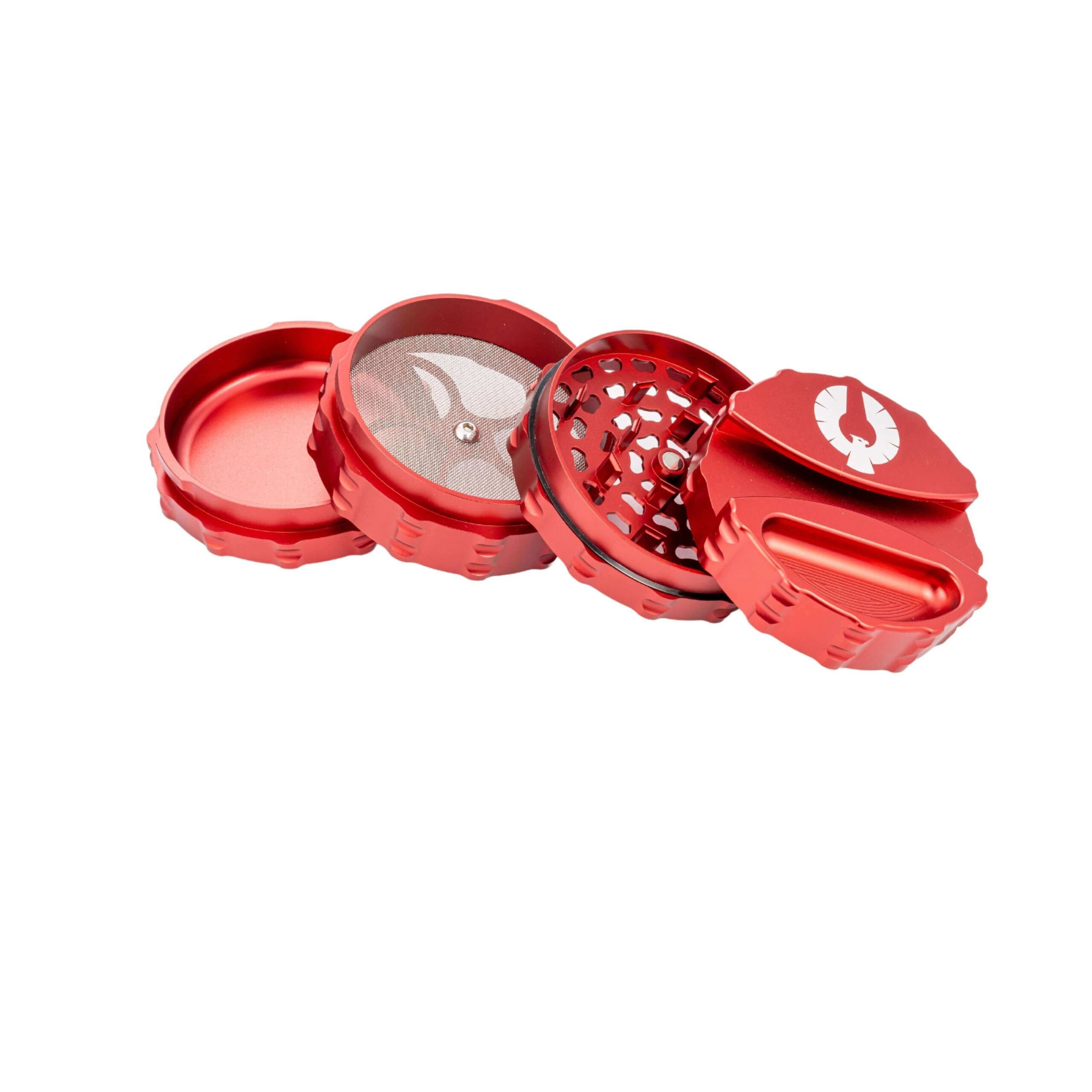Phoenician Grinders – PRO 4 Piece Large w/ Paper Holder & Ashtray - Image 4