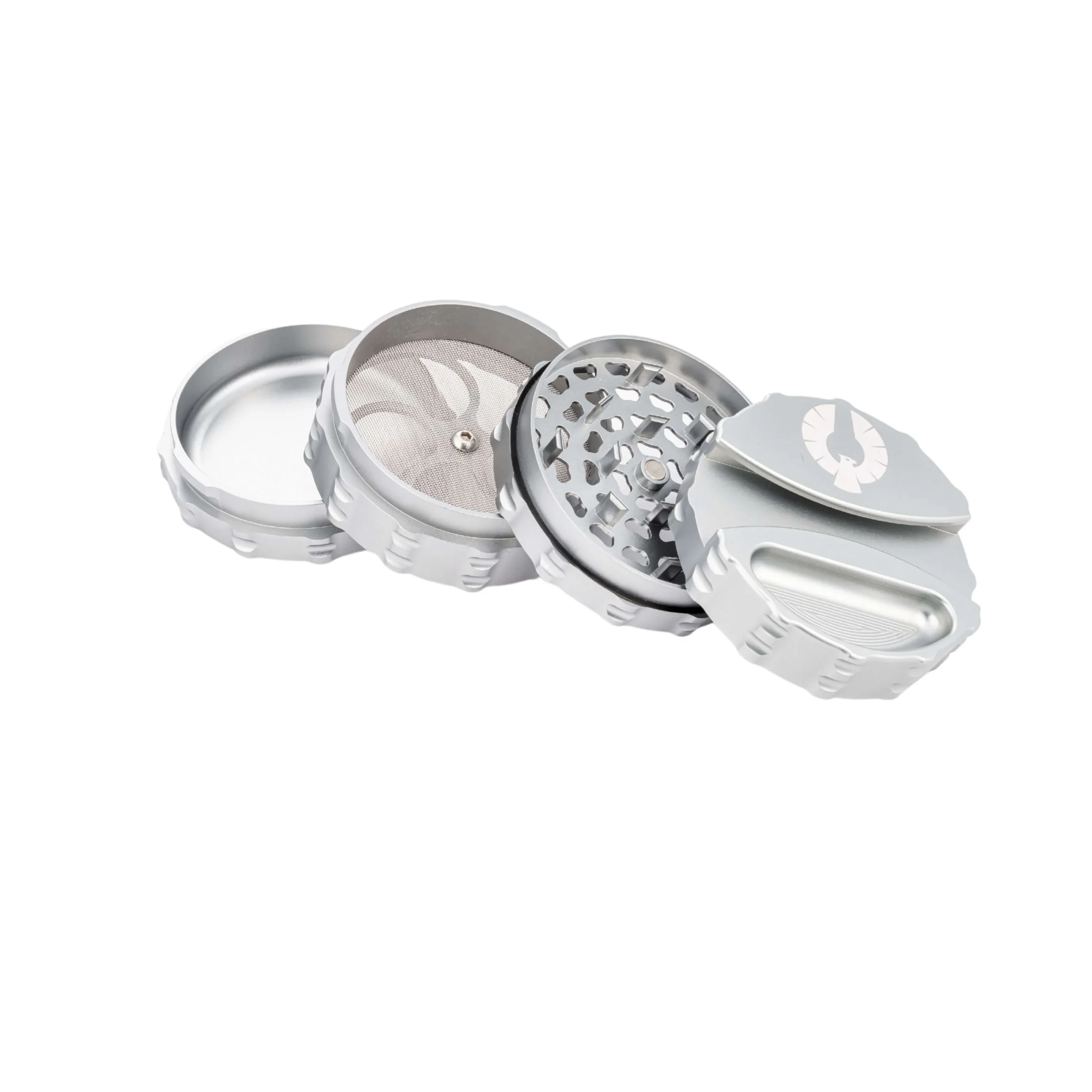 Phoenician Grinders – PRO 4 Piece Large w/ Paper Holder & Ashtray