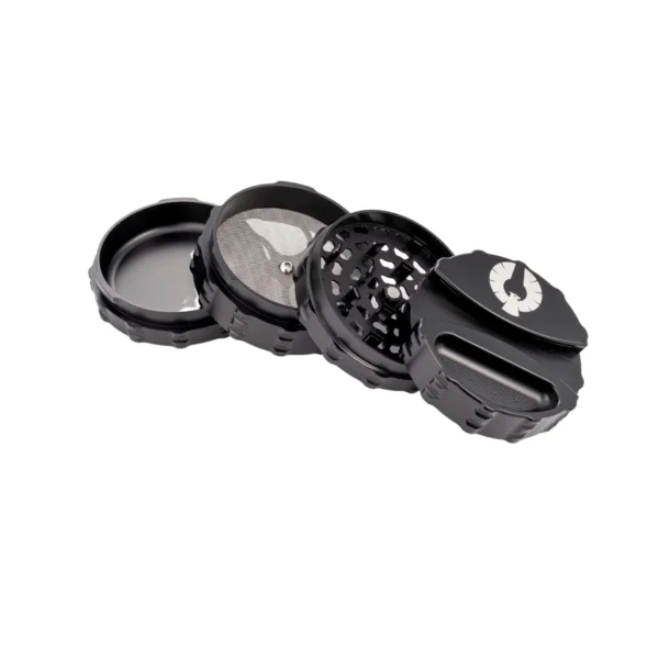 Phoenician Grinders – PRO 4 Piece Large w/ Paper Holder & Ashtray - Image 2