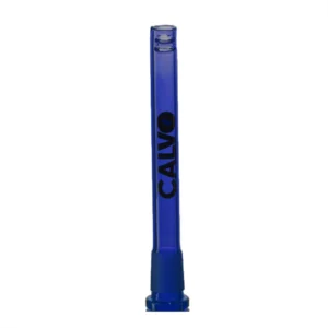 translucent blue glass downstem 14mm – calvo accessories