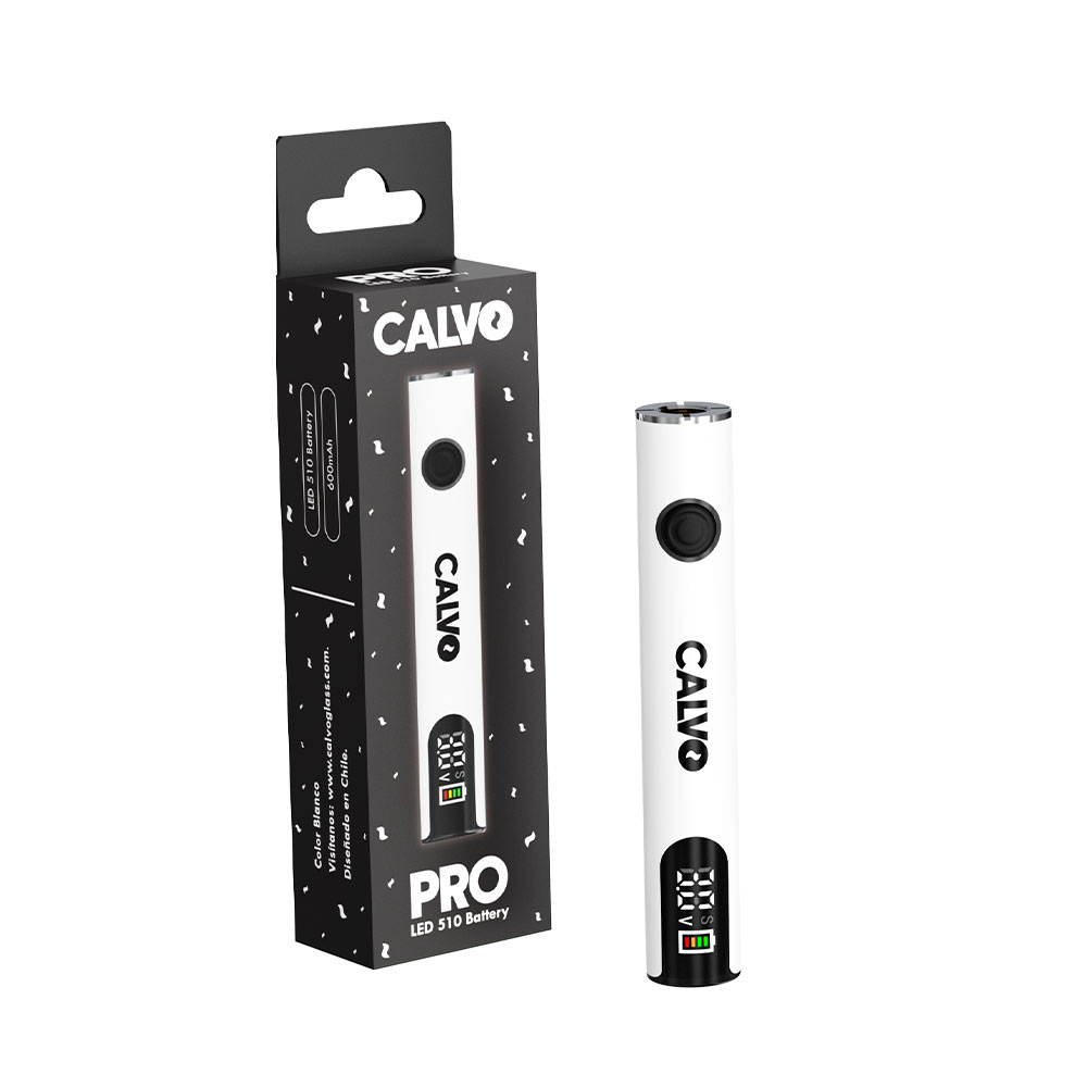 Calvo – 510 Pro LED Battery – White