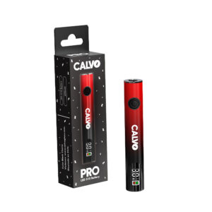 Calvo - 510 Pro LED Battery - Red/Black