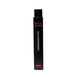 510 Battery Silver - Free Max Packaging + White Cable (1Pc.)