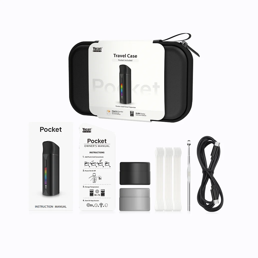 Yocan Black Pocket Accessory Travel Kit - Image 3